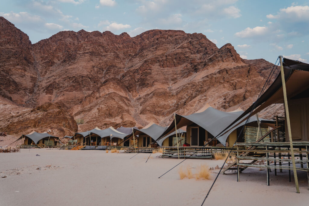 namibia hoanib valley camp camp exterior 3